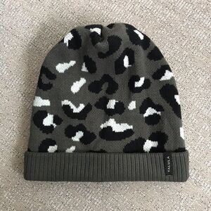 Aritzia Talula Leopard Print Beanie